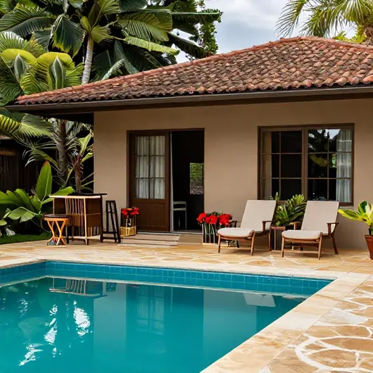 Casa com Piscina e Salão de Festas 3km da Orla Casa com Piscina e Salão de Festas 3km da Orla