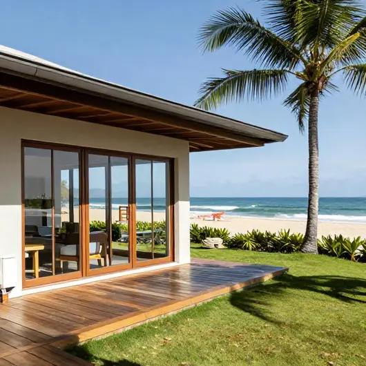 Casa de praia frente mar com wallbox p/ elétrico Casa de praia frente mar com wallbox p/ elétrico