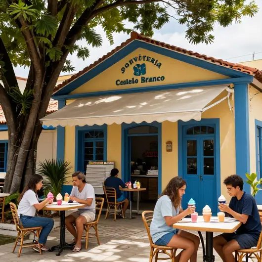 Descubra a Sorveteria Castelo Branco
