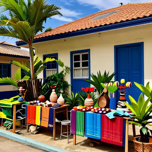 Descubra o Centro de Artesanato