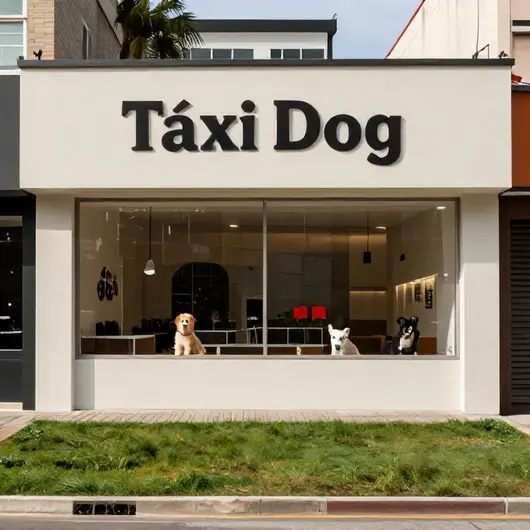 Descubra o Táxi Dog