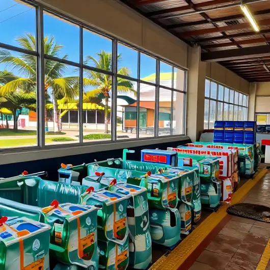Fábrica de gelo e distribuidora de bebidas