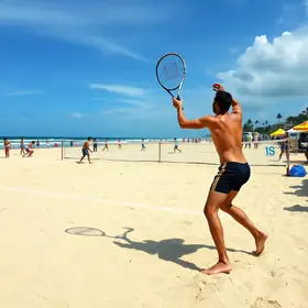 Aracaju é palco do Campeonato Mundial de Beach Tennis com participação de cinco países Campeonato Mundial de Beach Tennis